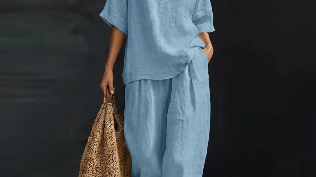 Fiamma Classic Two-Piece Set summer fashion women 2026 Cow Clothing