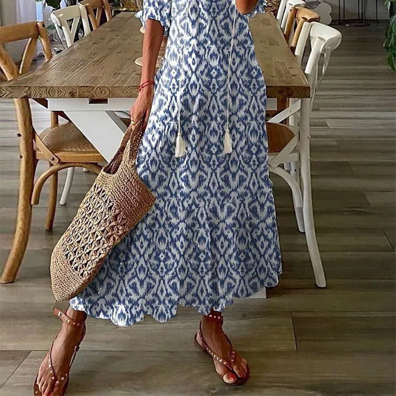 ARIA | Boho Tummy Coverage Dress