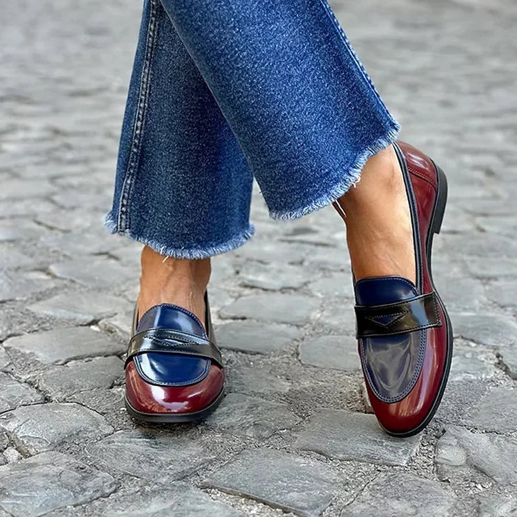 Women's Gleaming Tri-Color Loafer