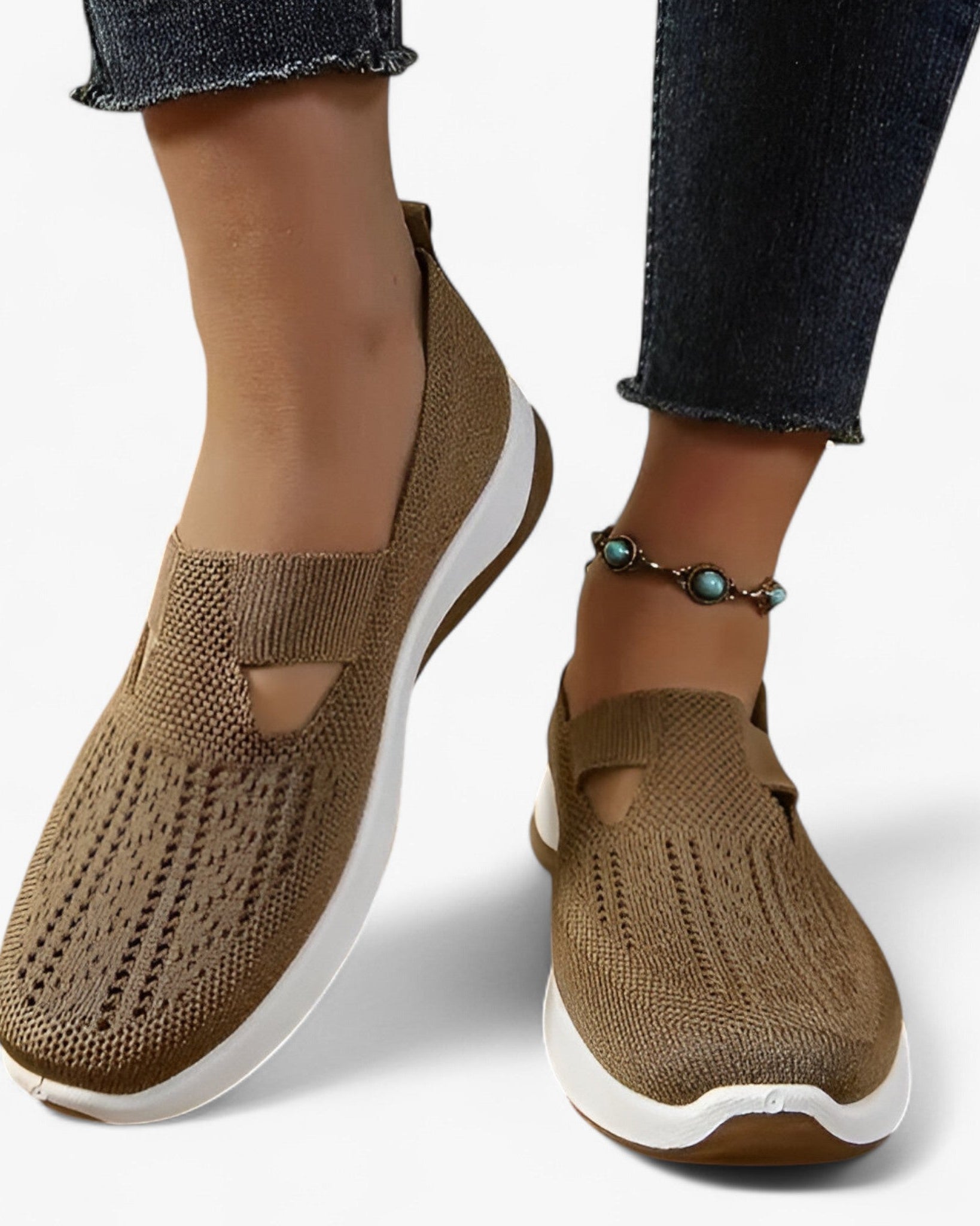 Clare | Bløde sko – Letvægts og støddæmpende - Brun - shoes - {{ product_tags }
