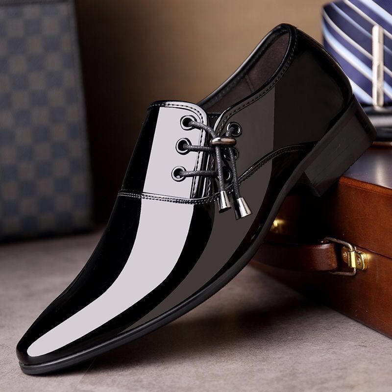 Men's Premium Leather Dress Shoes – Timeless Style & All-Day Comfort