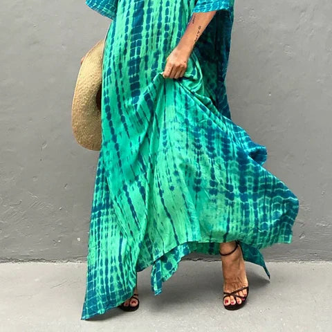 Kayla Women's Maxi Caftan Dress - Janne Style