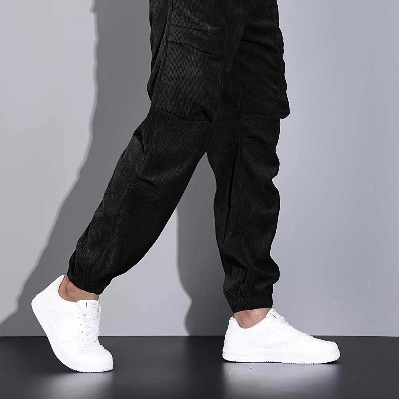 Raven Corduroy Cargo Pants - Durable, Versatile Everyday Wear