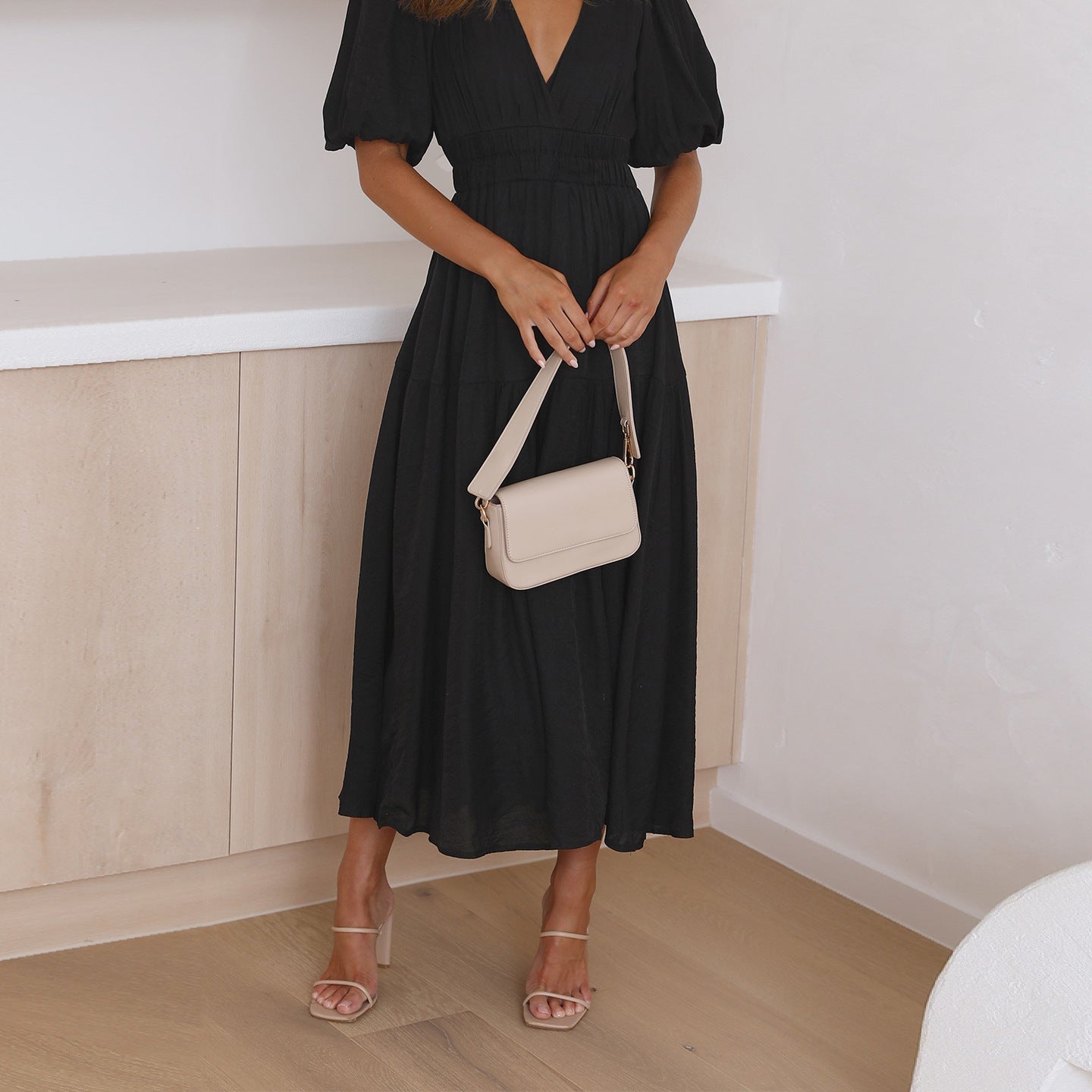 Women's Elegant Feminine Flair Dress