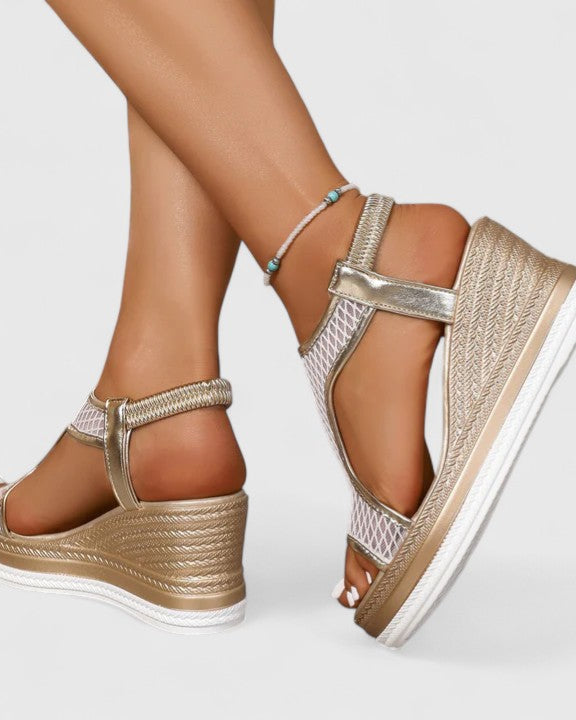 Ainsley Wedge Lift Sandals - Elevate Your Step in Style | Cow Clothing