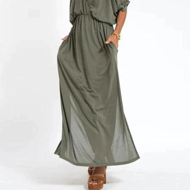 Adele – Vintage Maxi Dress