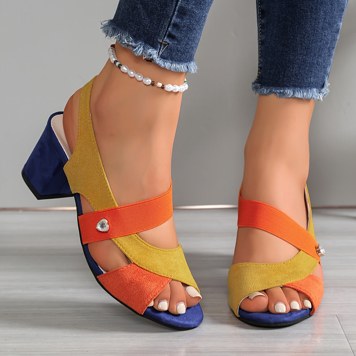 All-Day Orthopedic Comfort Block Heel Shoes