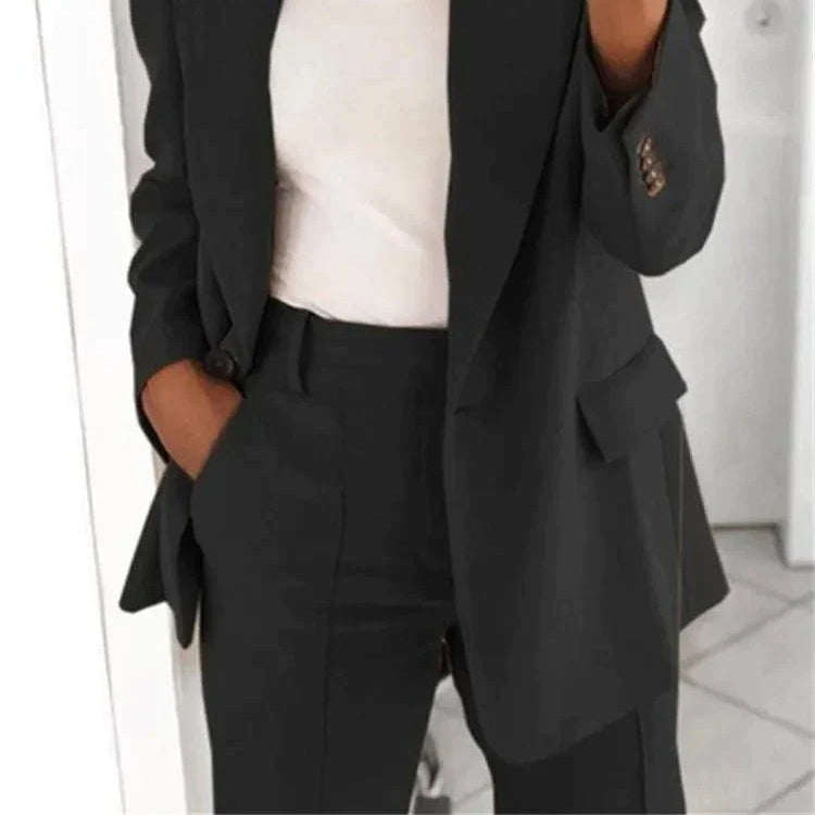 Elegant Two-Piece Office Suit for Women | Formal Workwear