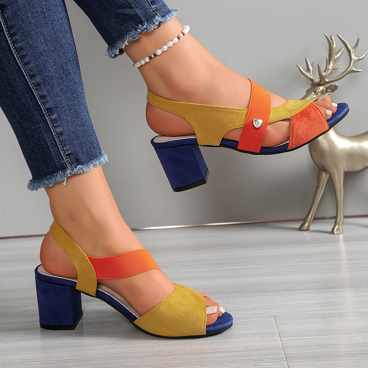 All-Day Orthopedic Comfort Block Heel Shoes
