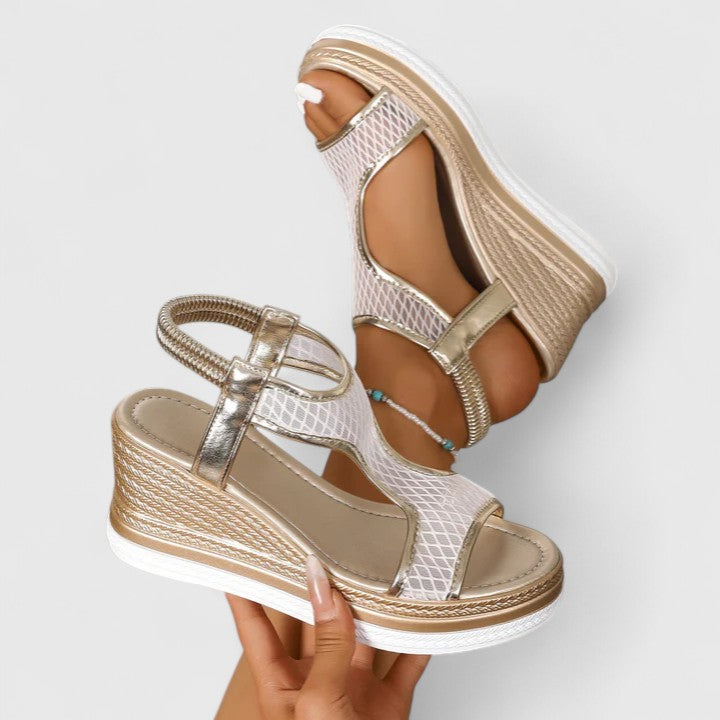 Ainsley Wedge Lift Sandals - Elevate Your Step in Style | Cow Clothing