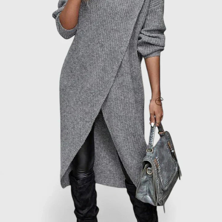 Women's Timeless Elegant Knit Sweater Dress