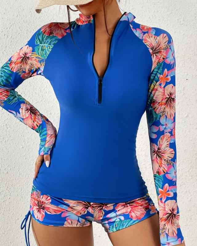 Sariah | Schickes Langarm-Tankini-Set für stilvolle Bademode