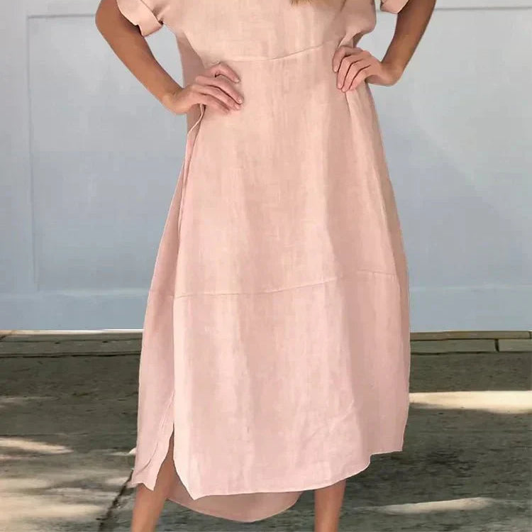 Women's Islay Luxe Blend Dress - Effortless Elegance in a Modern