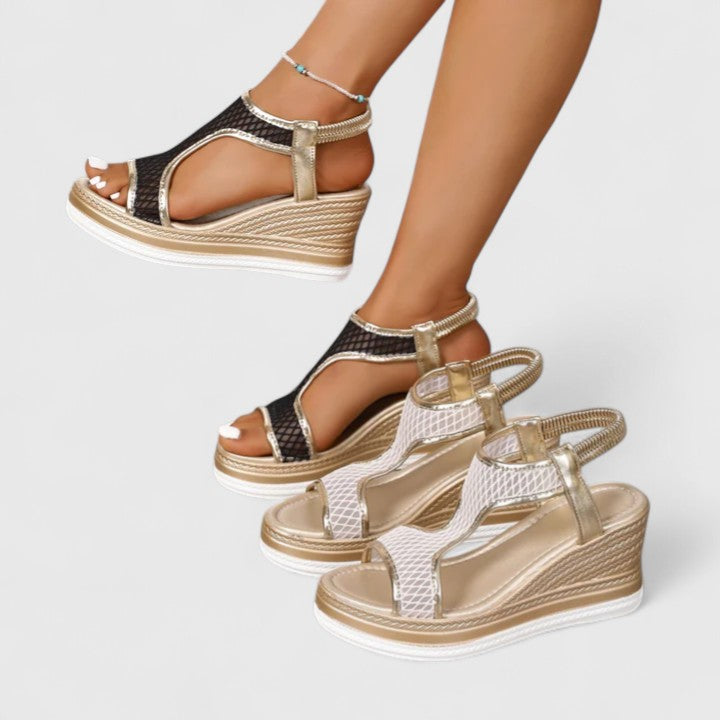Ainsley Wedge Lift Sandals - Elevate Your Step in Style | Cow Clothing