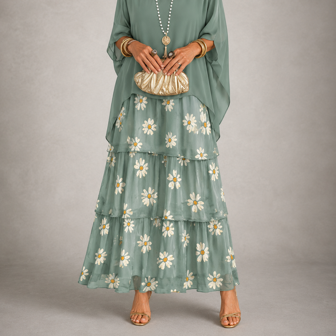 Lara™ | Elegant Flowing Maxi Dress