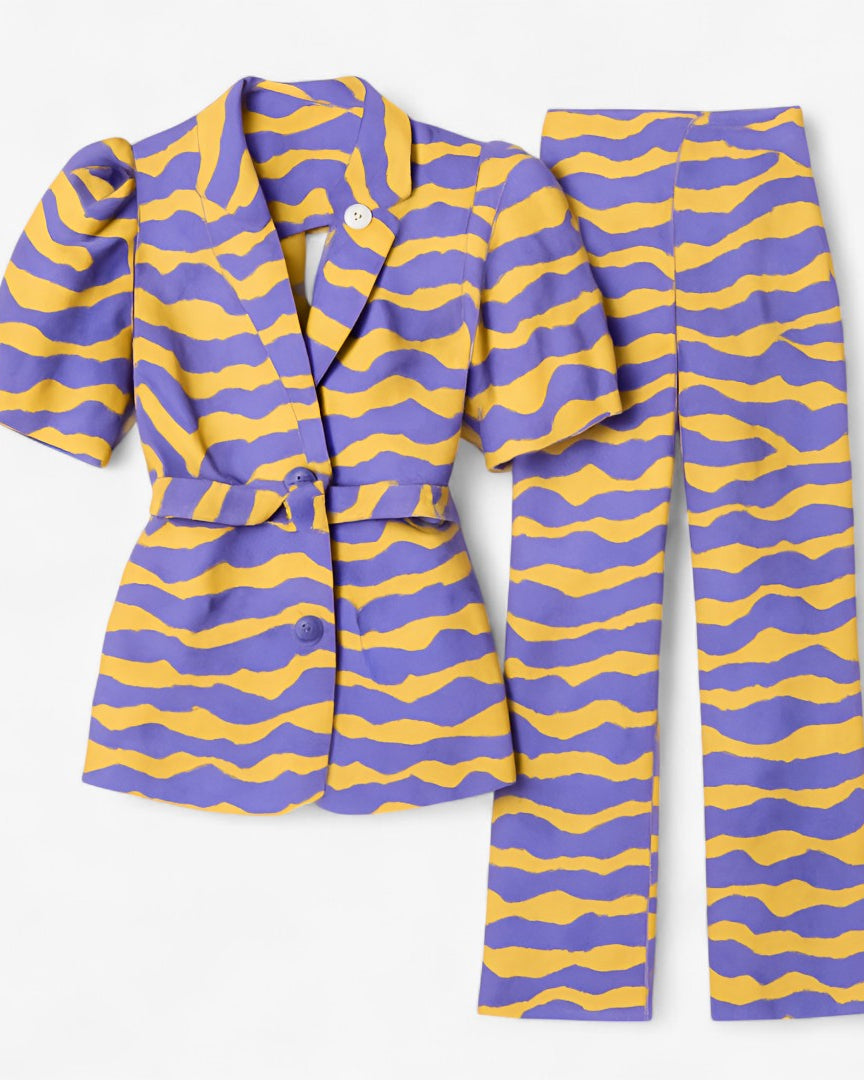 Beatrix | Solara-sæt – Farver, der lyser hver dag op - Pink med Gult - women's fashion - {{ product_tags }