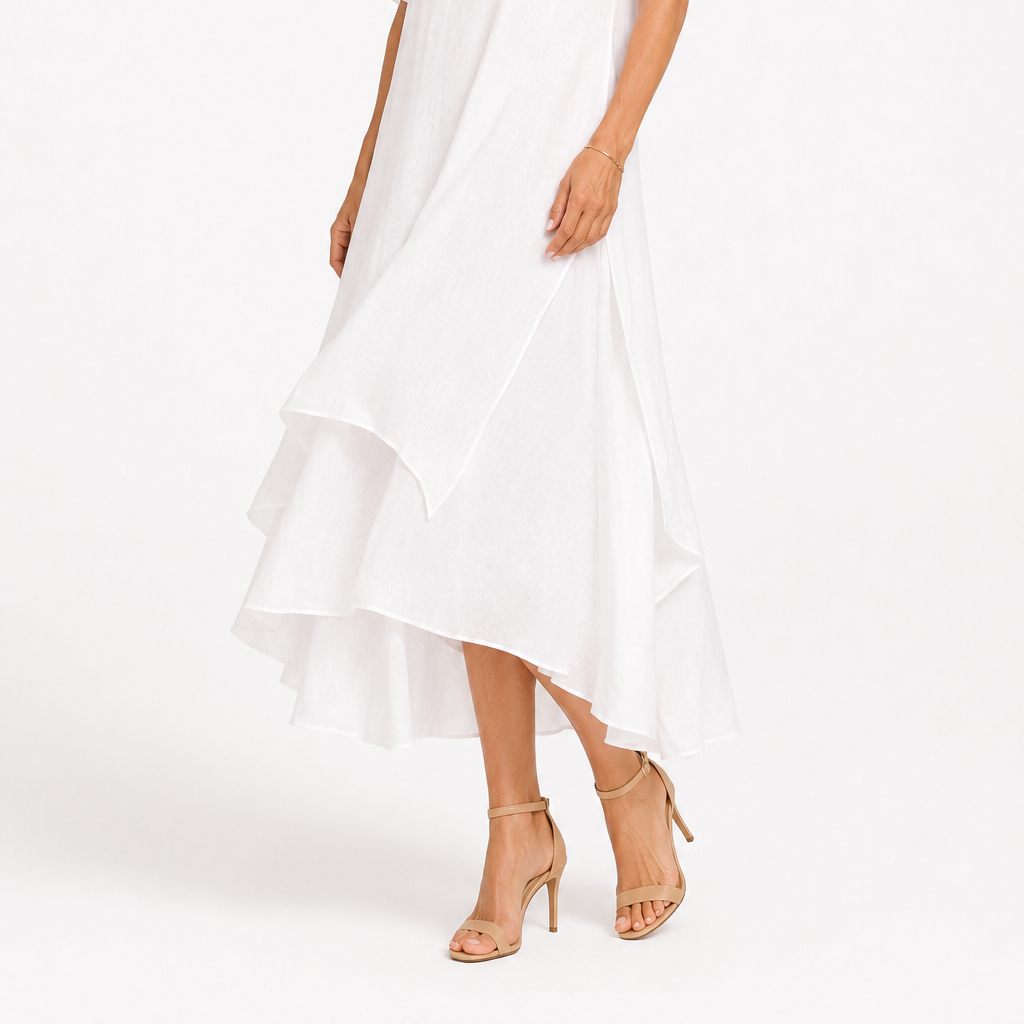 Women's Elegant Flowing Dress - Comfortable & Versatile