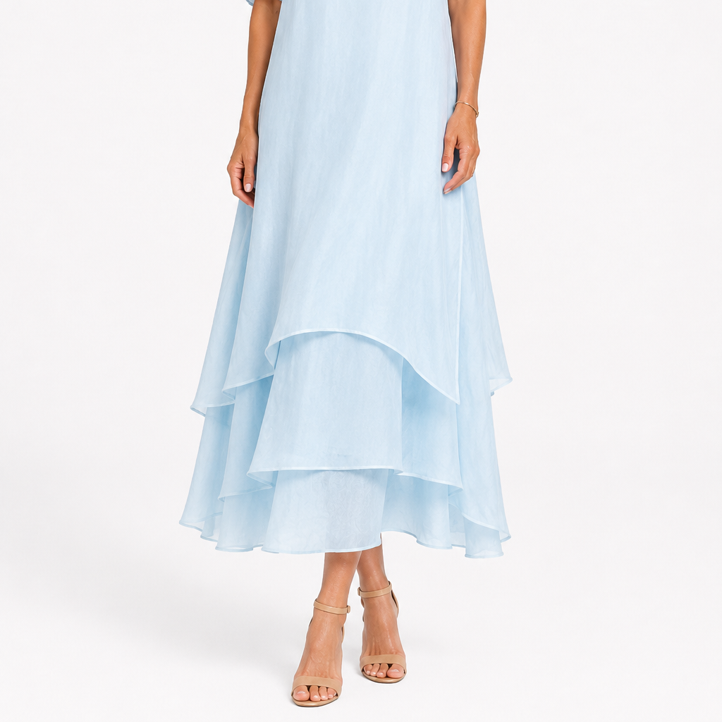 Women's Elegant Flowing Dress - Comfortable & Versatile