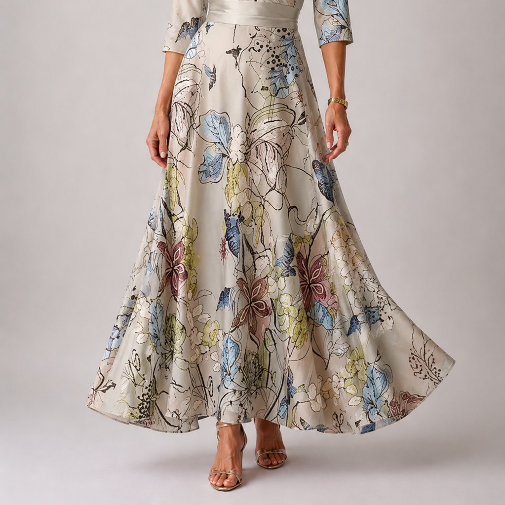 Ysa | Chic Dress with Floral Print