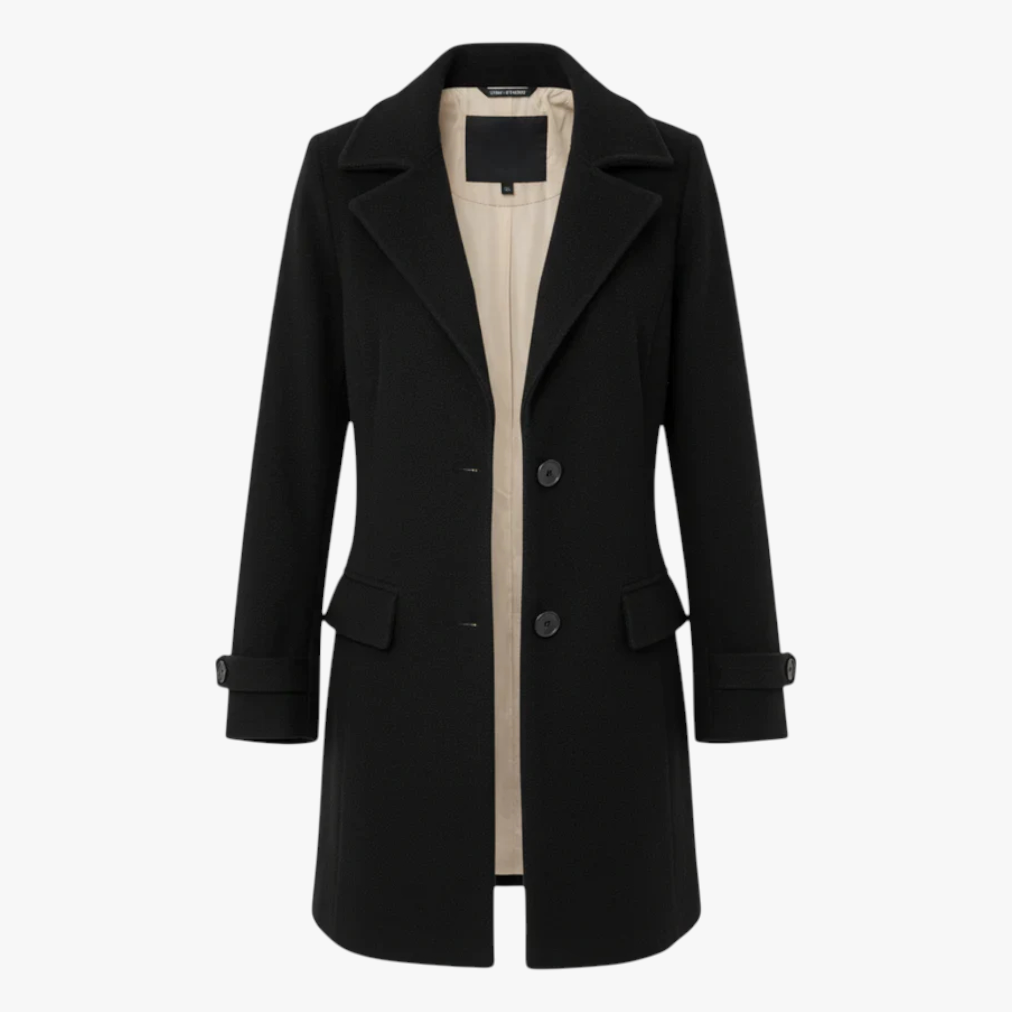 Women's Elegant Winter Jacket - Sleek, Cozy and Sophisticated