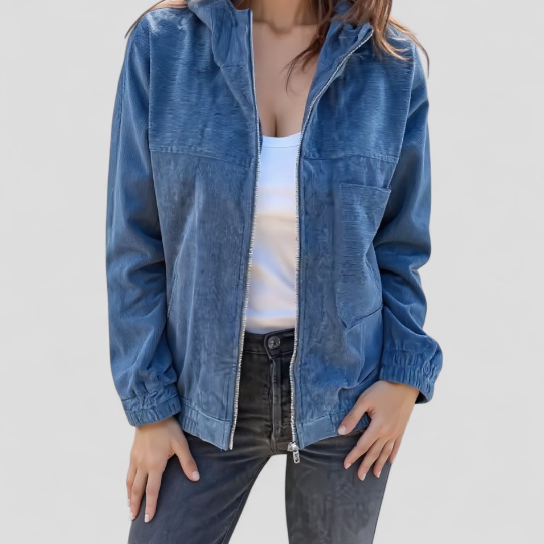 Women's Hooded Winter Jacket - Warm, Cozy Insulated Outerwear