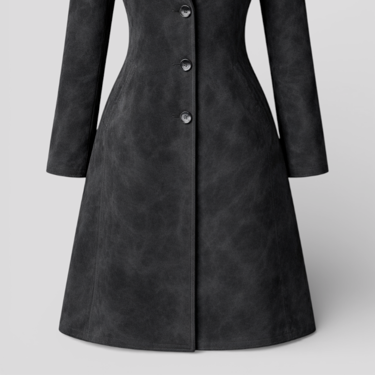 Teresa – Iconic Timeless Trench Coat with a Figure-Flattering Silhouette