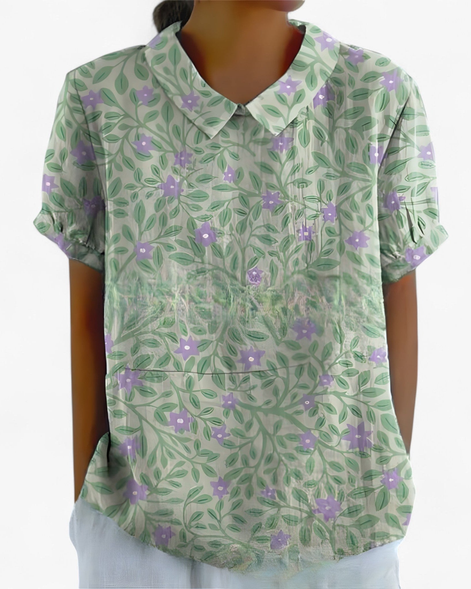 Bold Graphic Print Shirt