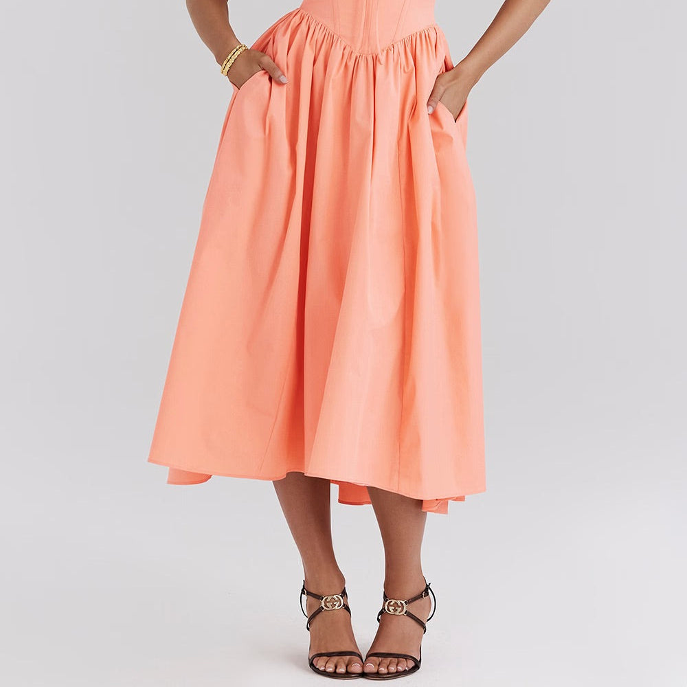 Women's Enchanting Cottagecore Romance Dress