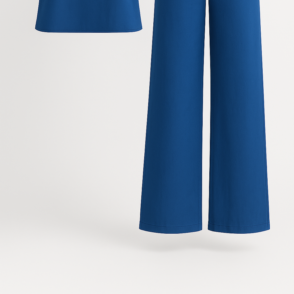 Lydia | Kvinders Boho To-Delt Sommer Sæt - Mørkeblå - Casual kjoler - {{ product_tags }