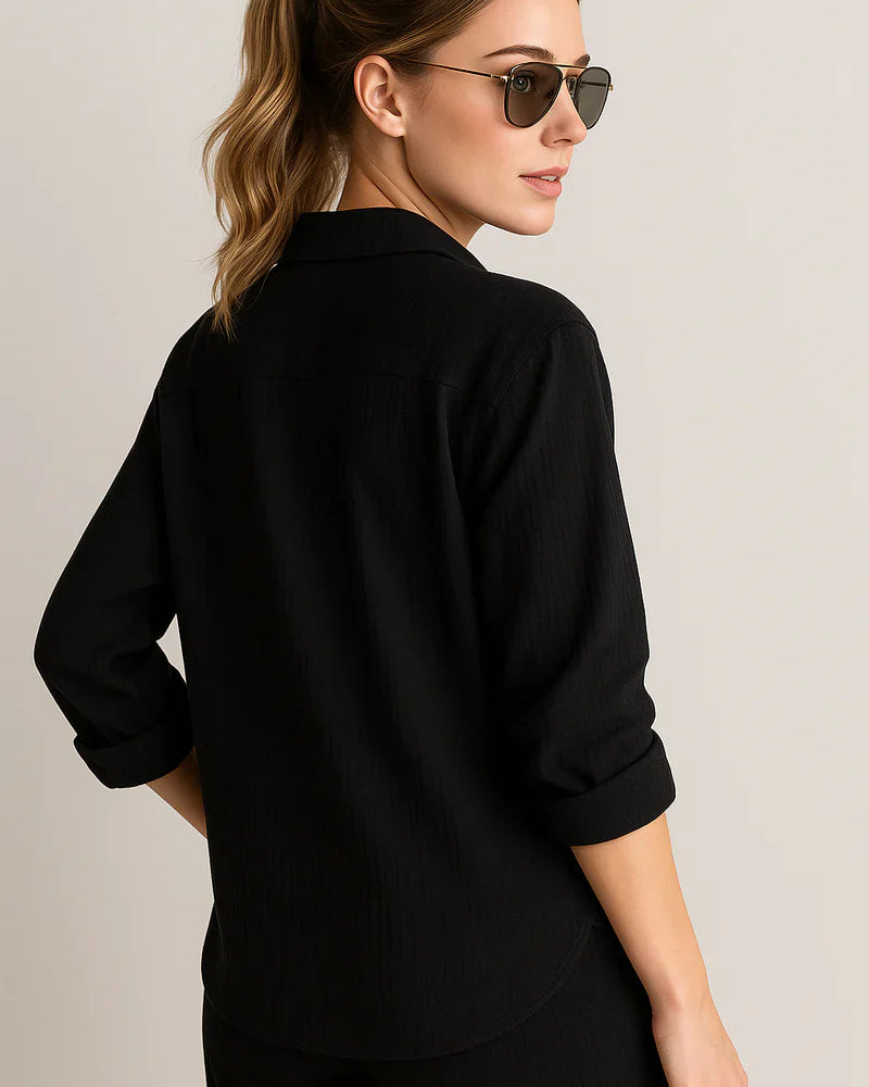 Claudia | Kvinders Elegant Sommersæt med Løs Pasform - - Kvinders sæt - {{ product_tags }