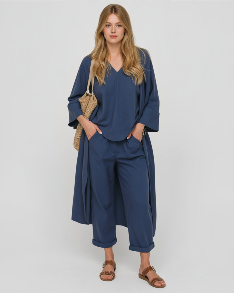 Lara | Matchende Sæt Dame - Elegant To-Delt Sæt - - Kvinders tøj - {{ product_tags }