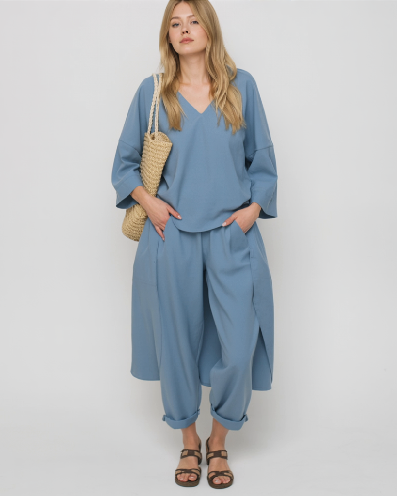 Lara | Matchende Sæt Dame - Elegant To-Delt Sæt - - Kvinders tøj - {{ product_tags }