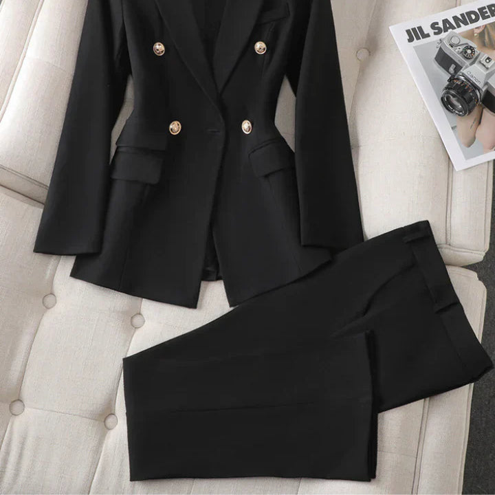 Chic 2-Piece Women's Formal Set for Work