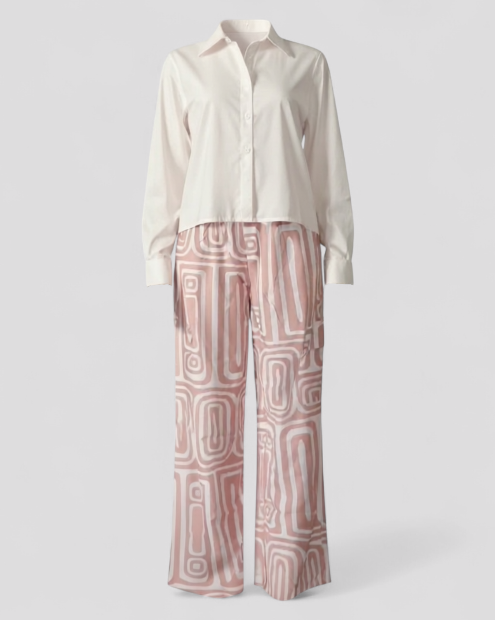 Isabella | Kontorsæt 2 dele - Elegant og professionel - Lyserød - women's fashion - {{ product_tags }