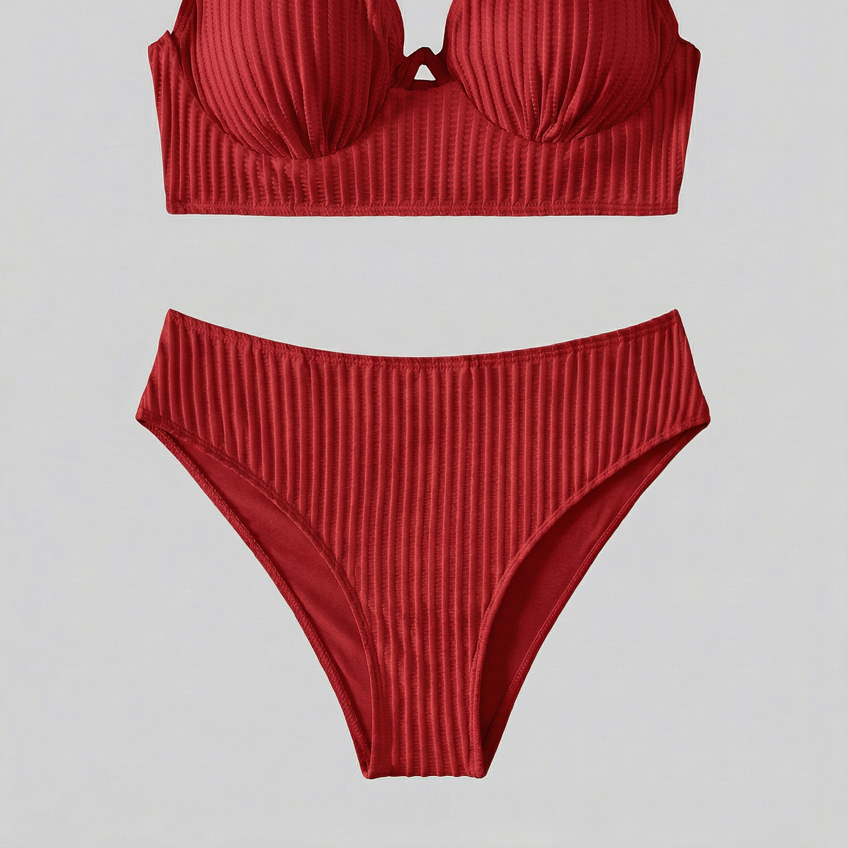 Women's Flattering High-Waisted Bikini Set