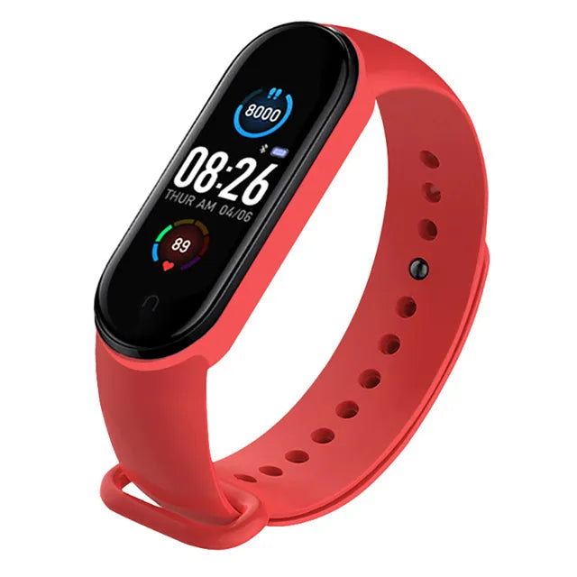 Unisex Fitness Tracker, Heart Rate, Blood Pressure, Waterproof for Android iOS