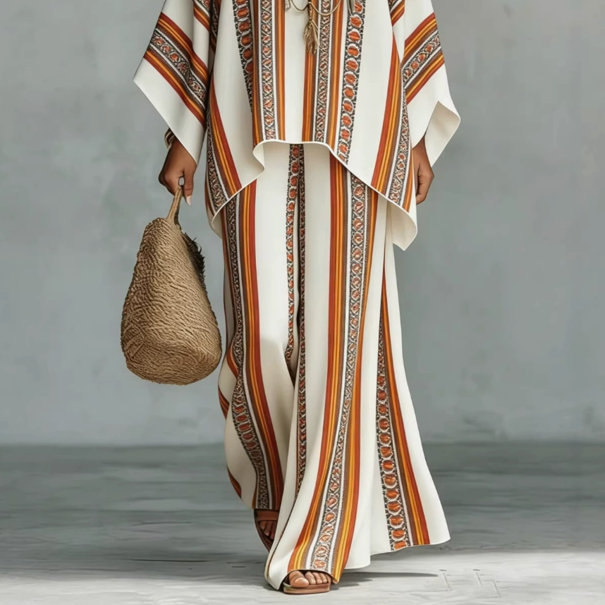 Celine | Elegant Linen Two-Piece Set