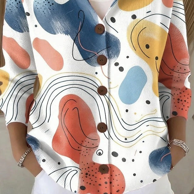 Cassidy | Artistic Cozy Long Cardigan for Warm, Stylish Comfort