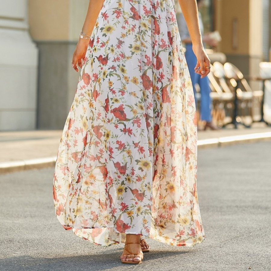 Women's Ariane Romantic Maxi Dress - Flowy, Dreamy Silhouette