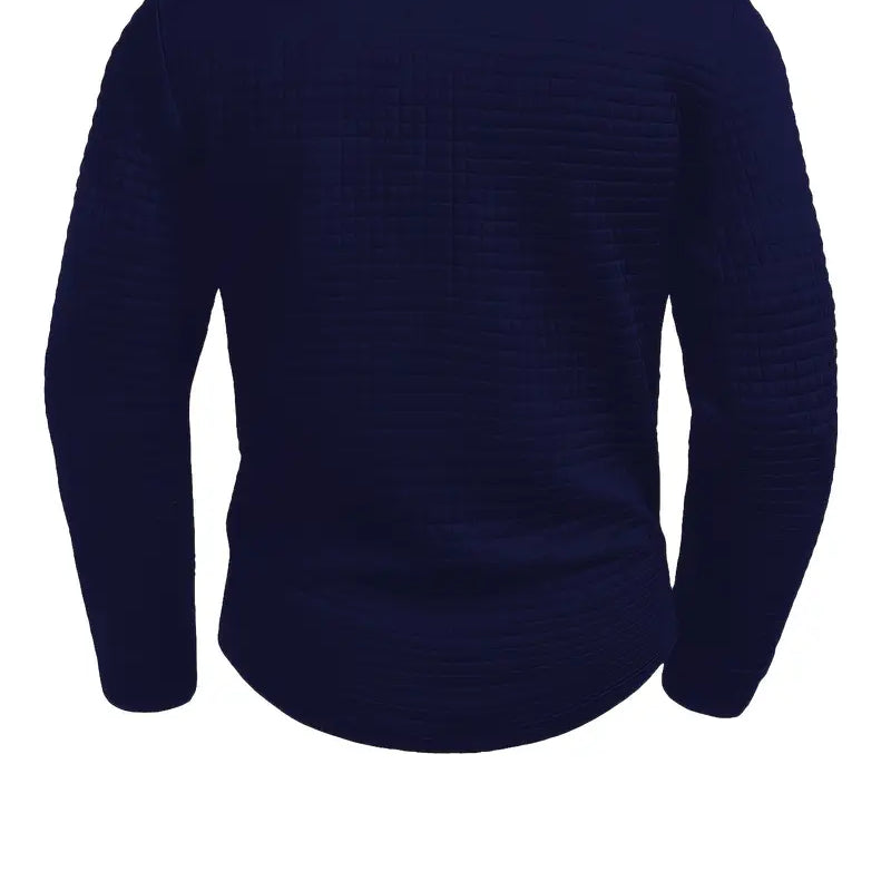 Ephraim Textured Polo Shirt with Sleeve Pocket – Smart, Everyday Comfort