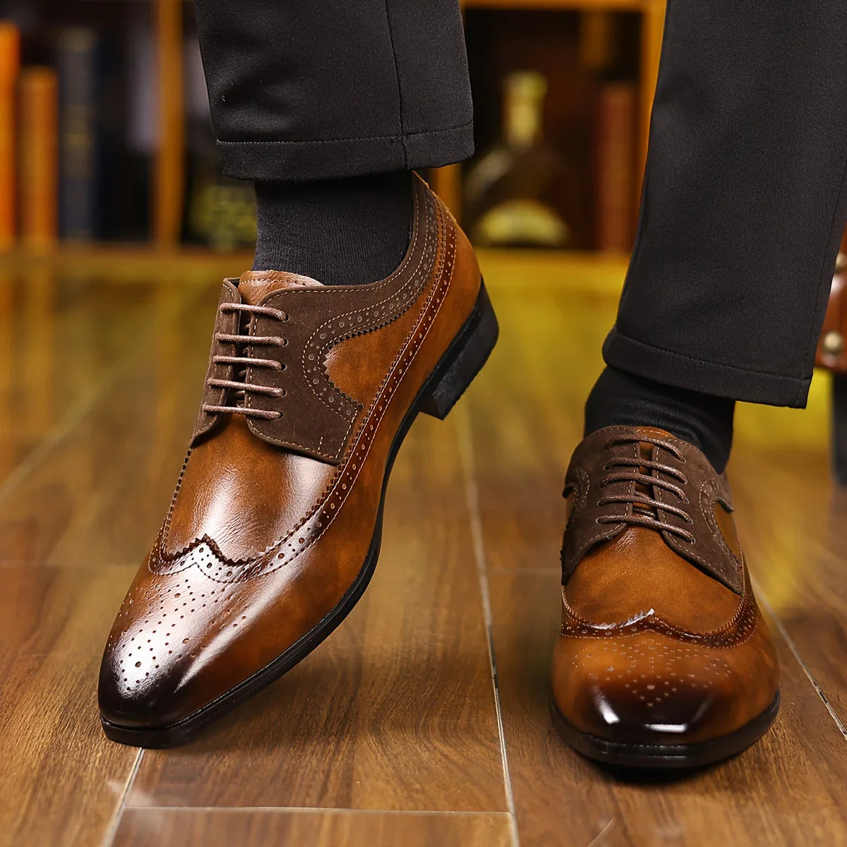 Men's Premium Leather Dress Shoes – Timeless Elegance for Any Formal