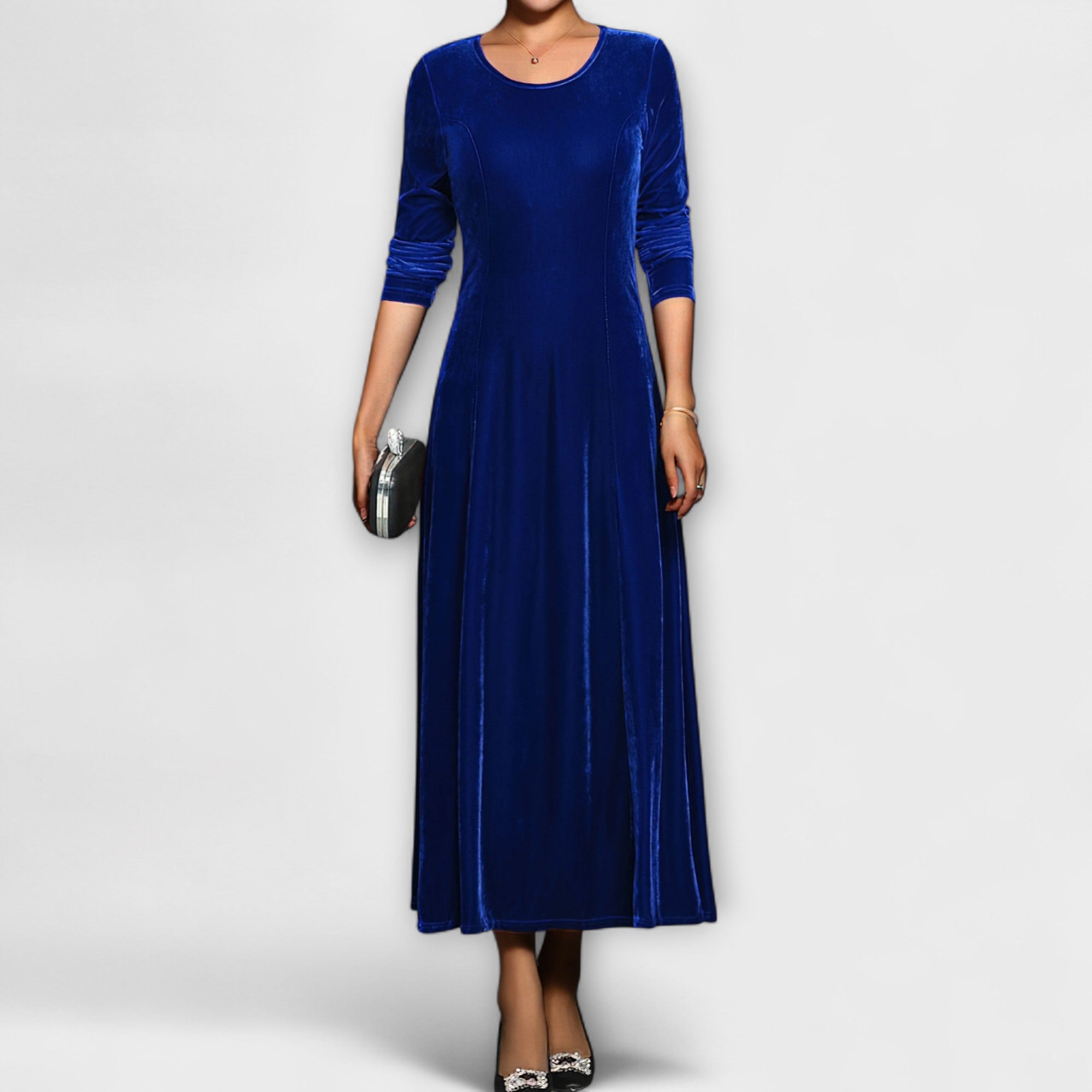 April Soft Velvet Dress — Luxuriously Comfortable & Elegant