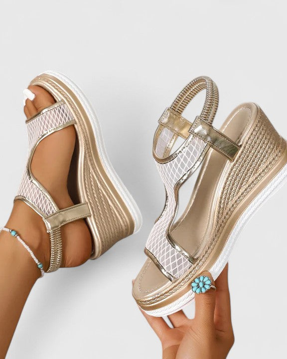 Ainsley Wedge Lift Sandals - Elevate Your Step in Style | Cow Clothing