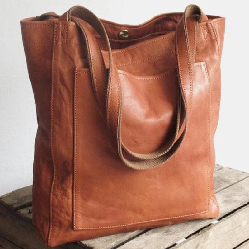 Maj | Elegant and Timeless Classic Leather Tote