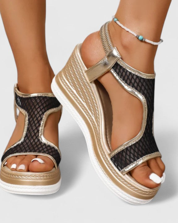 Ainsley Wedge Lift Sandals - Elevate Your Step in Style | Cow Clothing