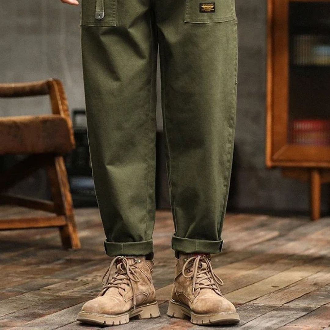Orlan Corduroy Cargo Pants – Rugged, Multi-Pocket Utility Pants