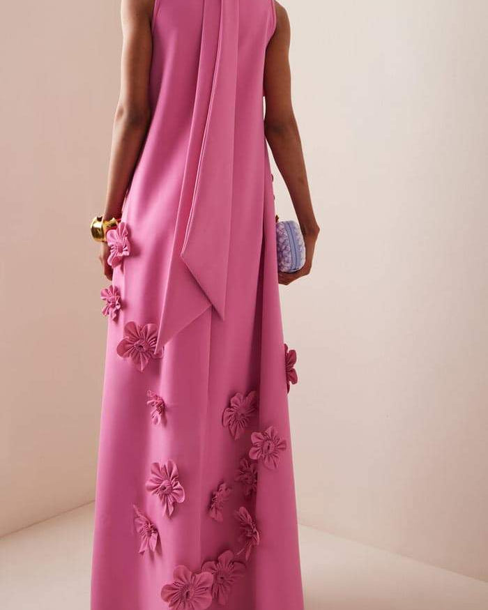 Adeline Blossom Elegance Maxi Dress