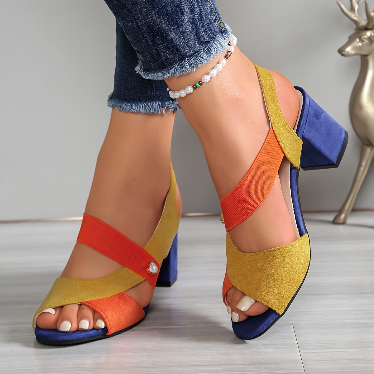 All-Day Orthopedic Comfort Block Heel Shoes