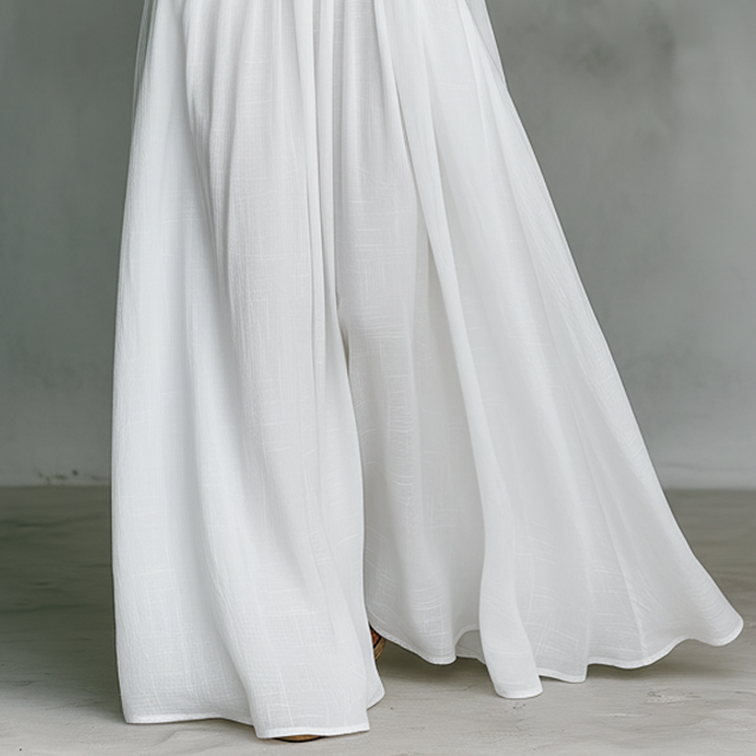 Serena Flowing Button-Front Maxi Dress - Effortless Chic for Any Occasion