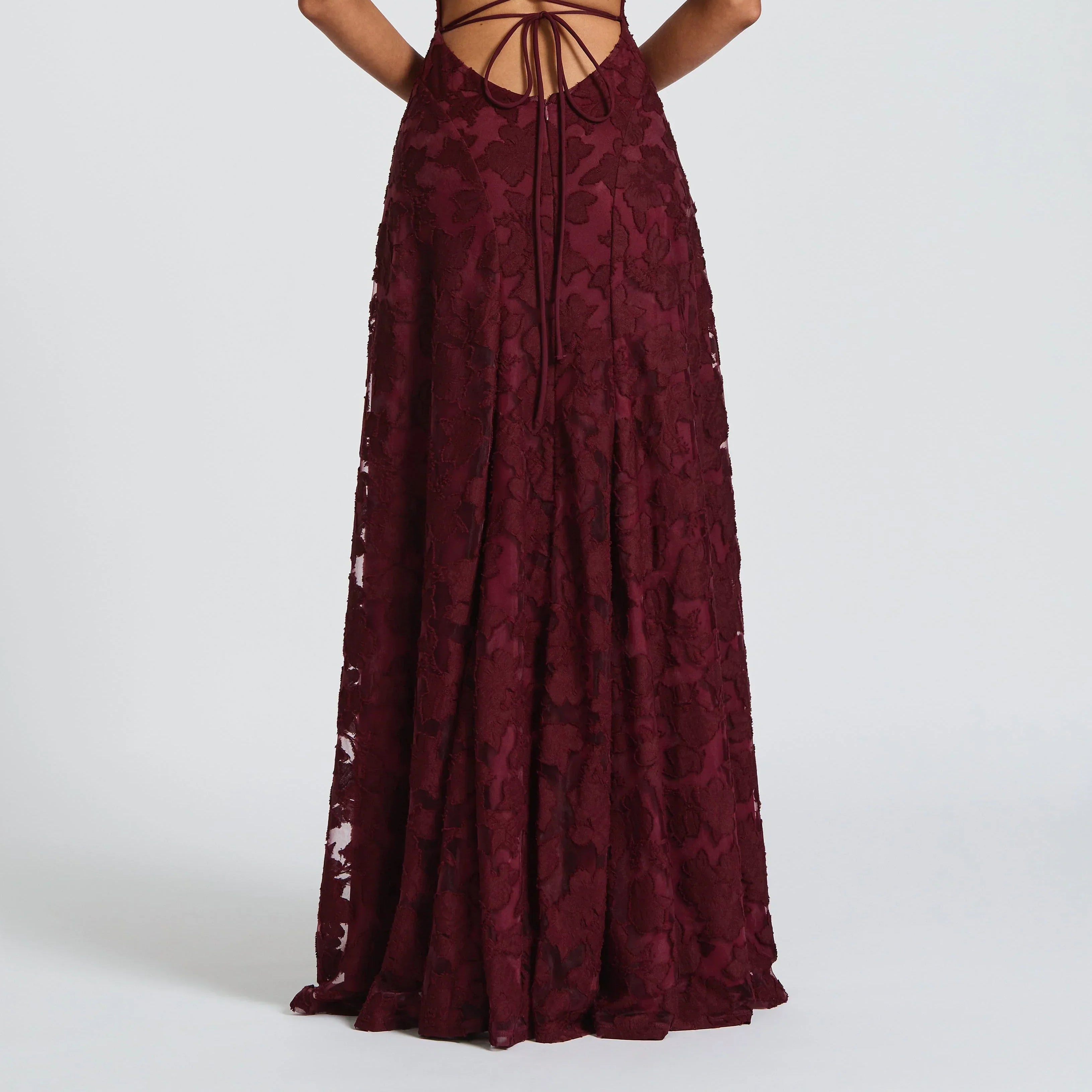 Aveline |Elegant Lace Corset Maxi Dress - Glamorous Evening Gown